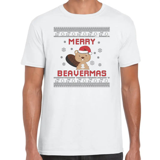 Merry Beavermas T-Shirt - Tshirtpark.com