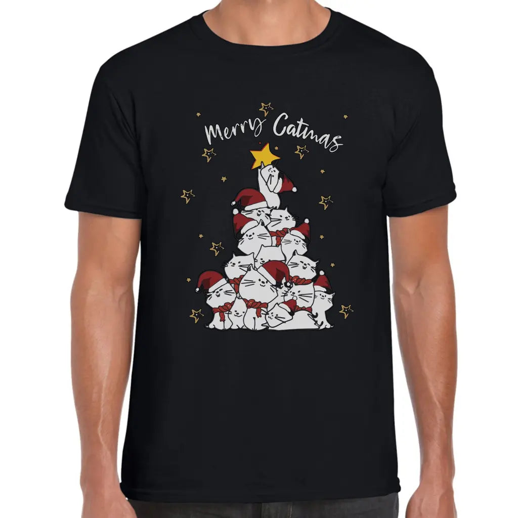 Merry Catmas T-Shirt - Tshirtpark.com