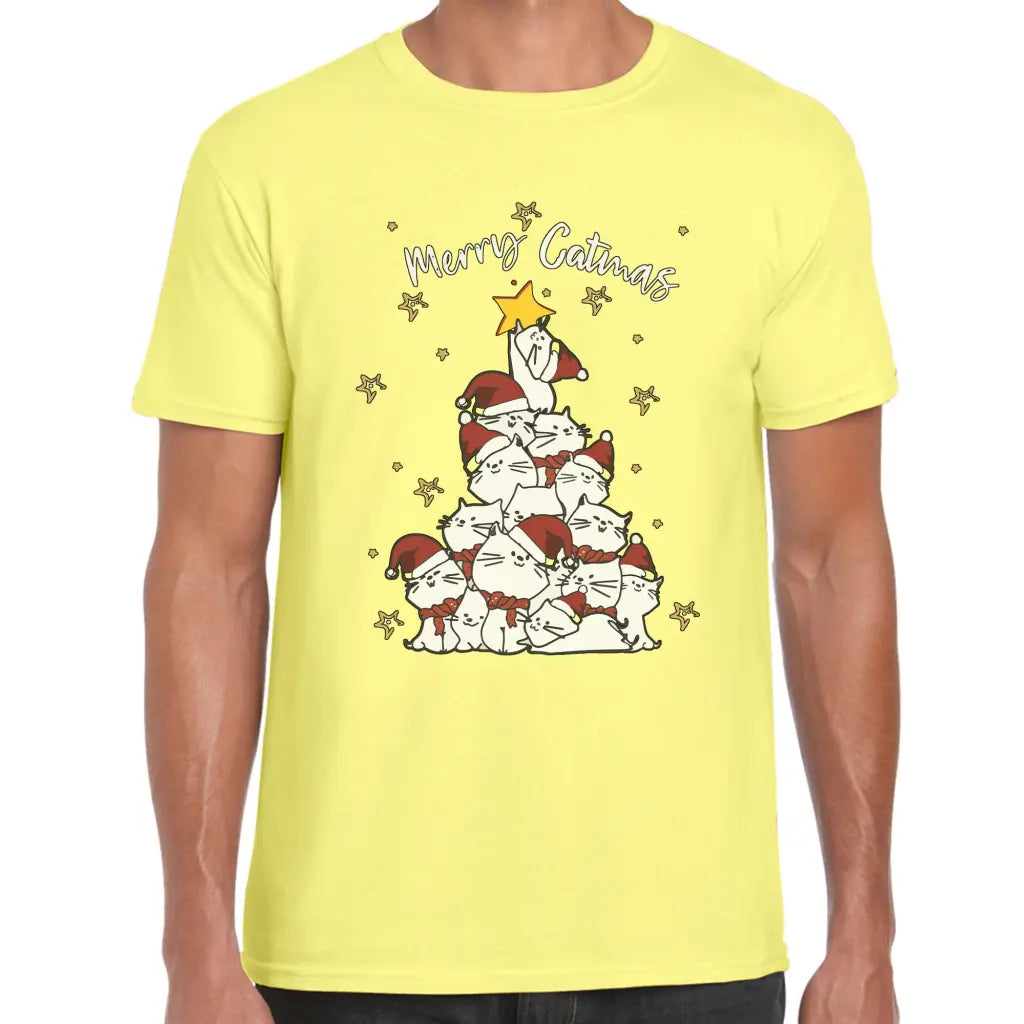 Merry Catmas T-Shirt - Tshirtpark.com