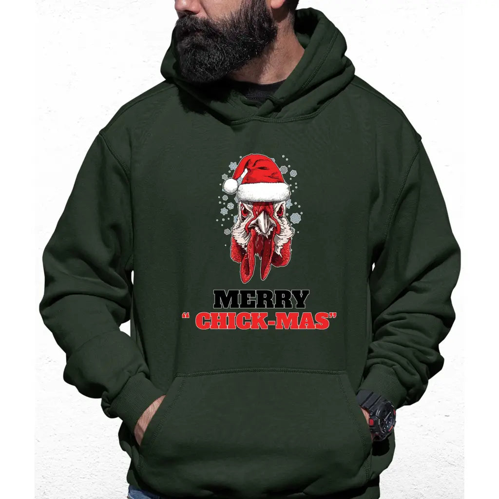 Merry Chick-Mas Colour Hoodie - Tshirtpark.com