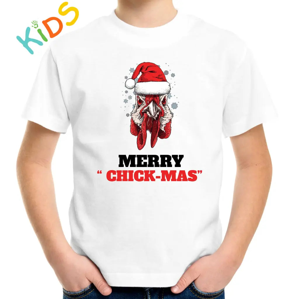 Merry Chick-Mas Kids T-shirt - Tshirtpark.com