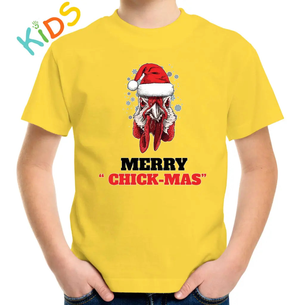 Merry Chick-Mas Kids T-shirt - Tshirtpark.com