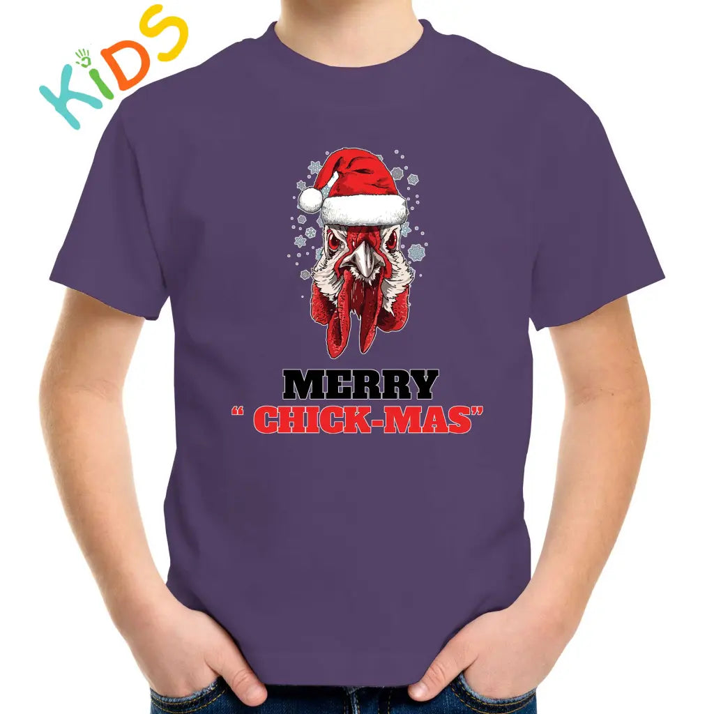 Merry Chick-Mas Kids T-shirt - Tshirtpark.com