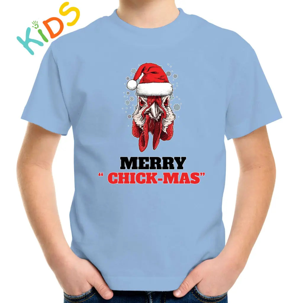 Merry Chick-Mas Kids T-shirt - Tshirtpark.com