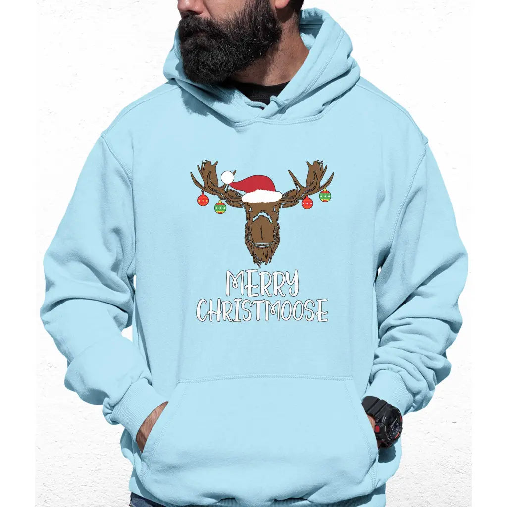 Merry Christmoose Colour Hoodie - Tshirtpark.com