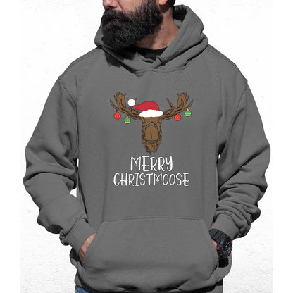 Merry Christmoose Colour Hoodie - Tshirtpark.com