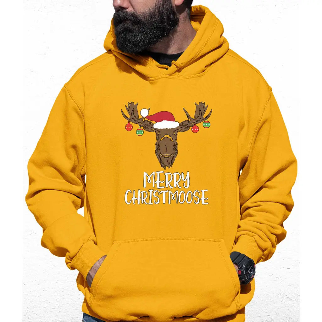 Merry Christmoose Colour Hoodie - Tshirtpark.com