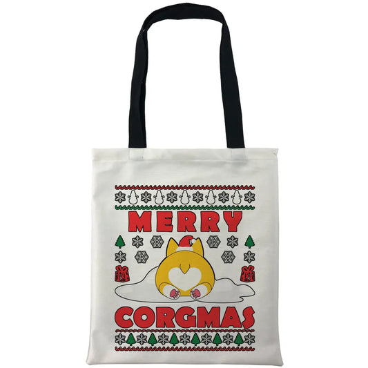 Merry Corgmas Bags - Tshirtpark.com