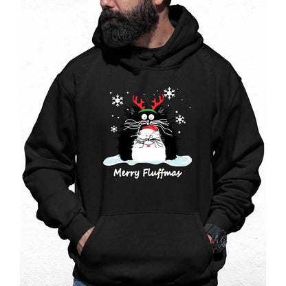 Merry Fluffmas Colour Hoodie - Tshirtpark.com