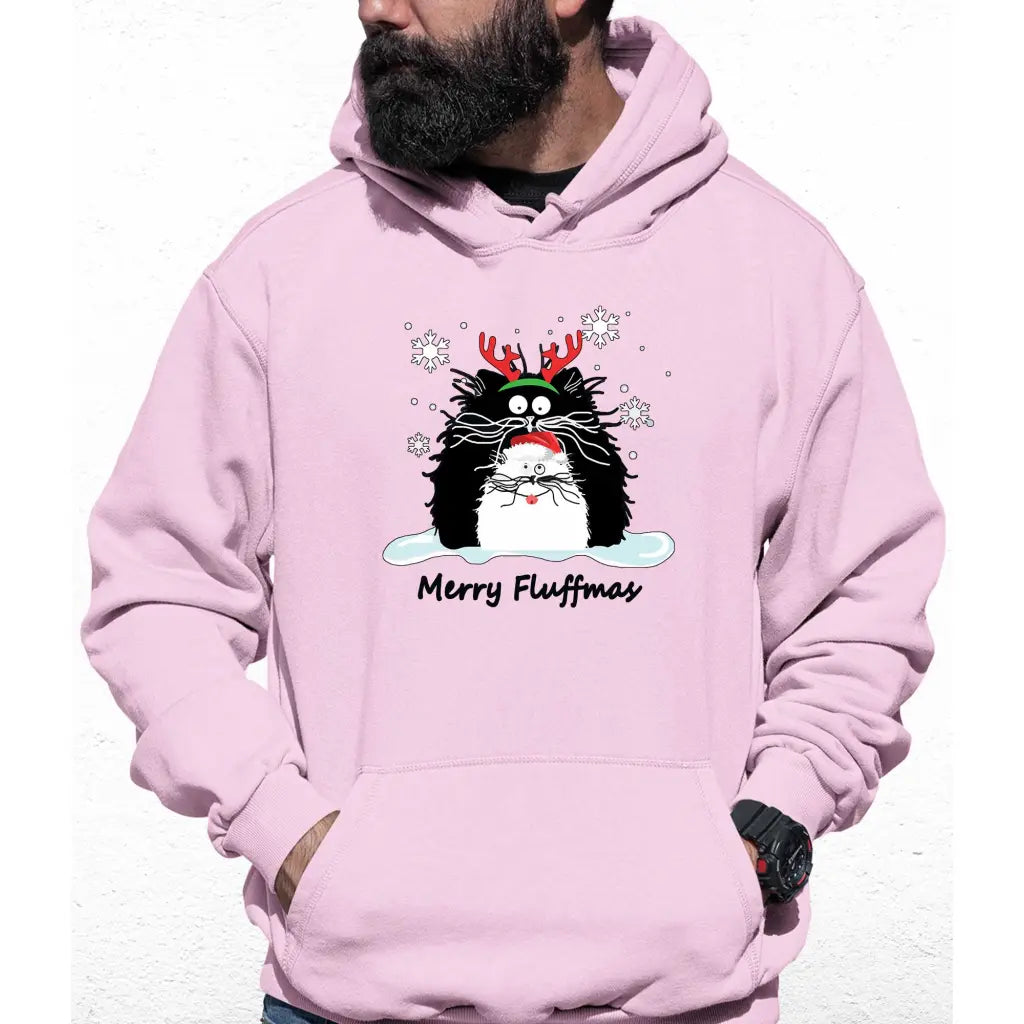 Merry Fluffmas Colour Hoodie - Tshirtpark.com