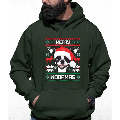 Merry Woofmas Colour Hoodie - Tshirtpark.com