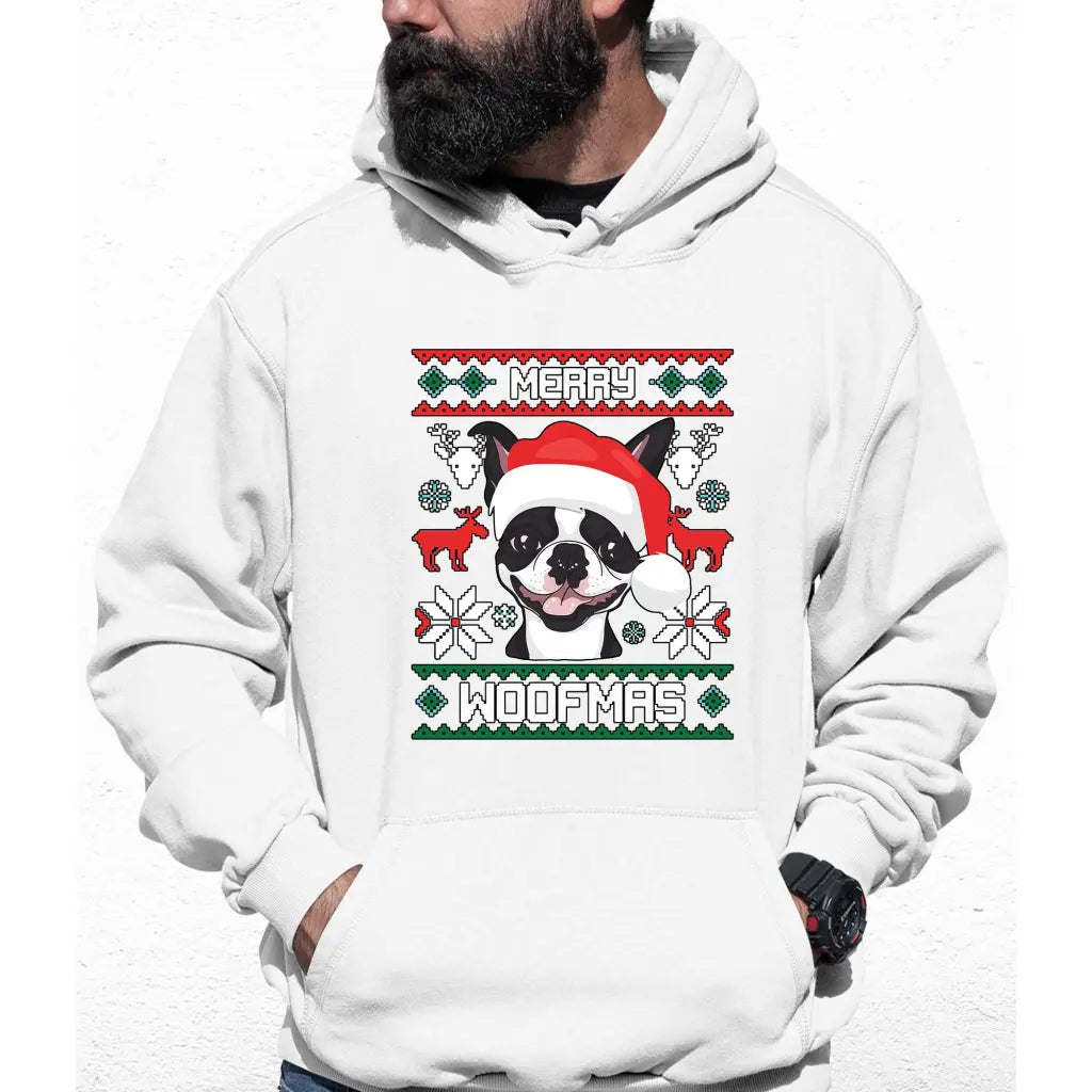 Merry Woofmas Colour Hoodie - Tshirtpark.com