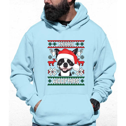 Merry Woofmas Colour Hoodie - Tshirtpark.com