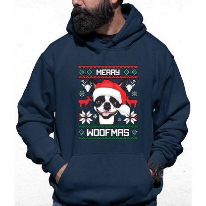 Merry Woofmas Colour Hoodie - Tshirtpark.com