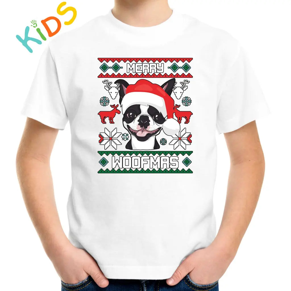 Merry Woofmas Kids T-shirt - Tshirtpark.com