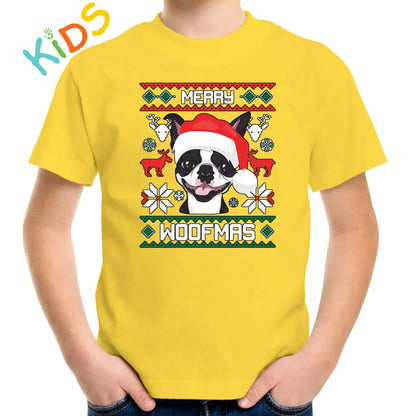 Merry Woofmas Kids T-shirt - Tshirtpark.com