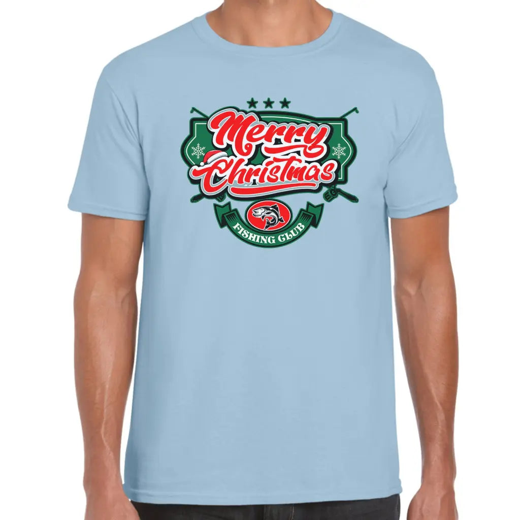 Merry X-Mas Fishing Club T-Shirt - Tshirtpark.com