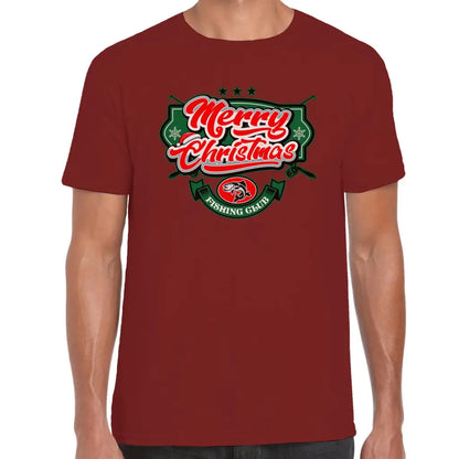 Merry X-Mas Fishing Club T-Shirt - Tshirtpark.com