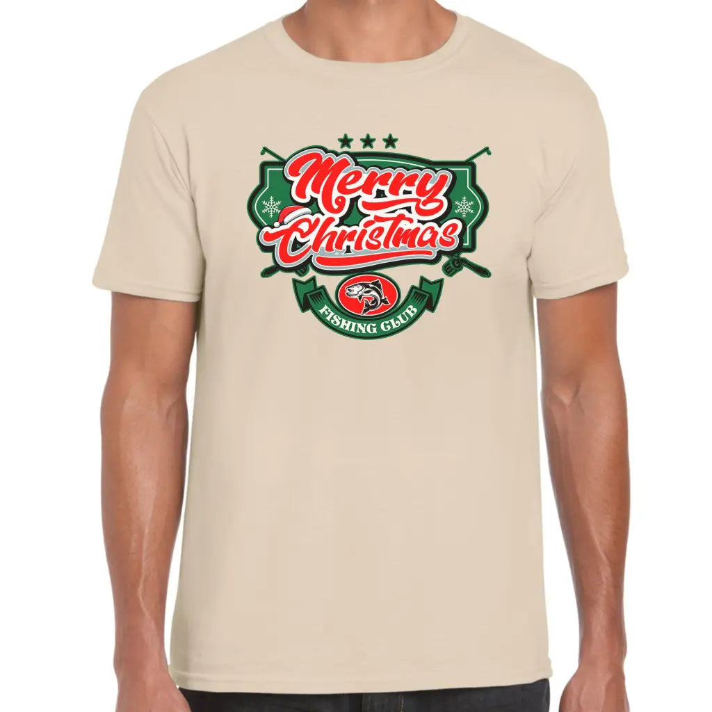 Merry X-Mas Fishing Club T-Shirt - Tshirtpark.com