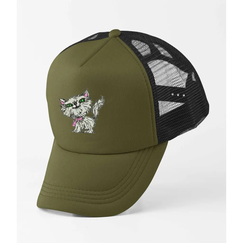 Messy Cat Trucker Cap - Tshirtpark.com