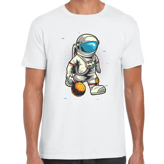 Meteor Ball Astronaut T-Shirt - Tshirtpark.com