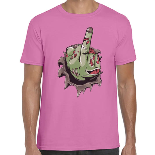 Middle Finger Zombie T-Shirt - Tshirtpark.com