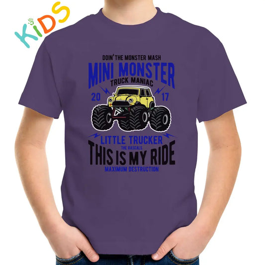 Mini Monster Kids T-shirt - Tshirtpark.com