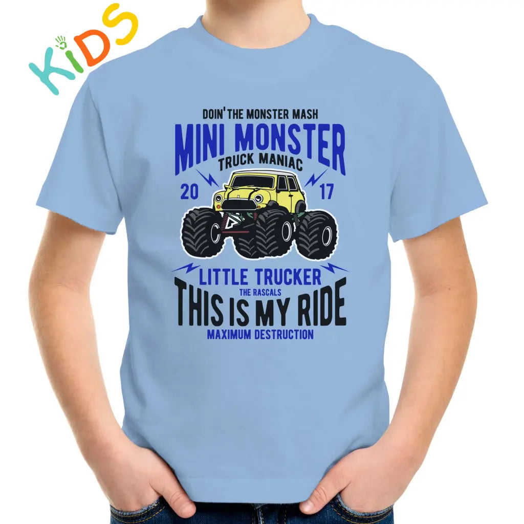 Mini Monster Kids T-shirt - Tshirtpark.com