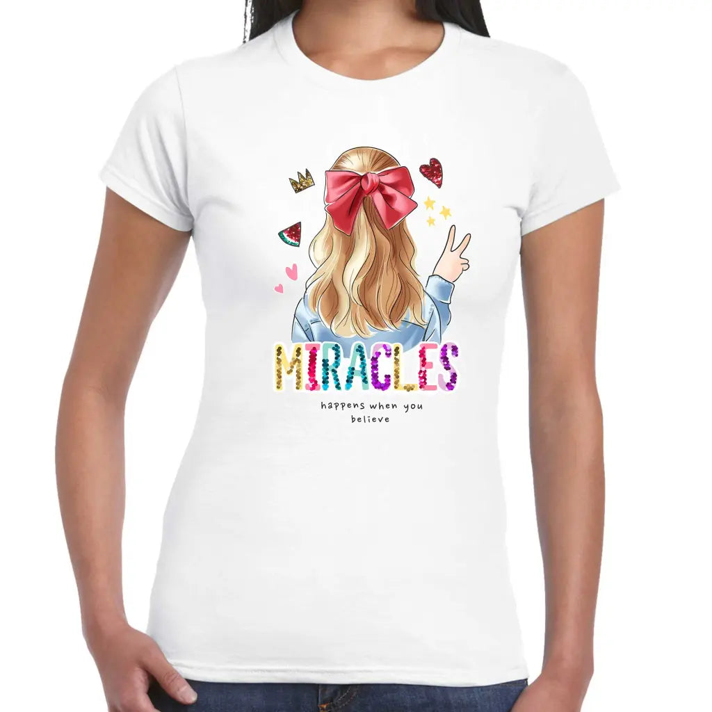 Miracles Ladies T-shirt - Tshirtpark.com