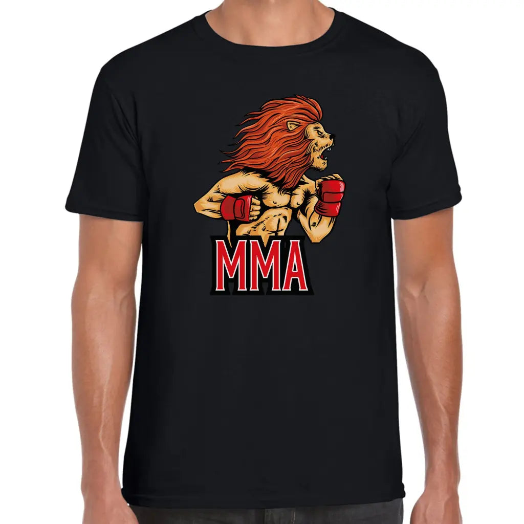 MMA Lion T-Shirt - Tshirtpark.com