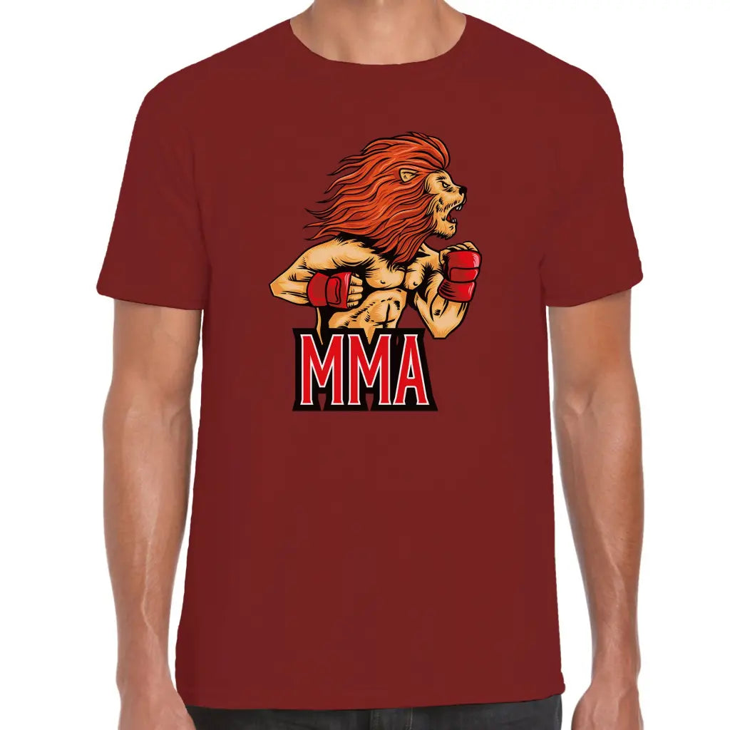 MMA Lion T-Shirt - Tshirtpark.com