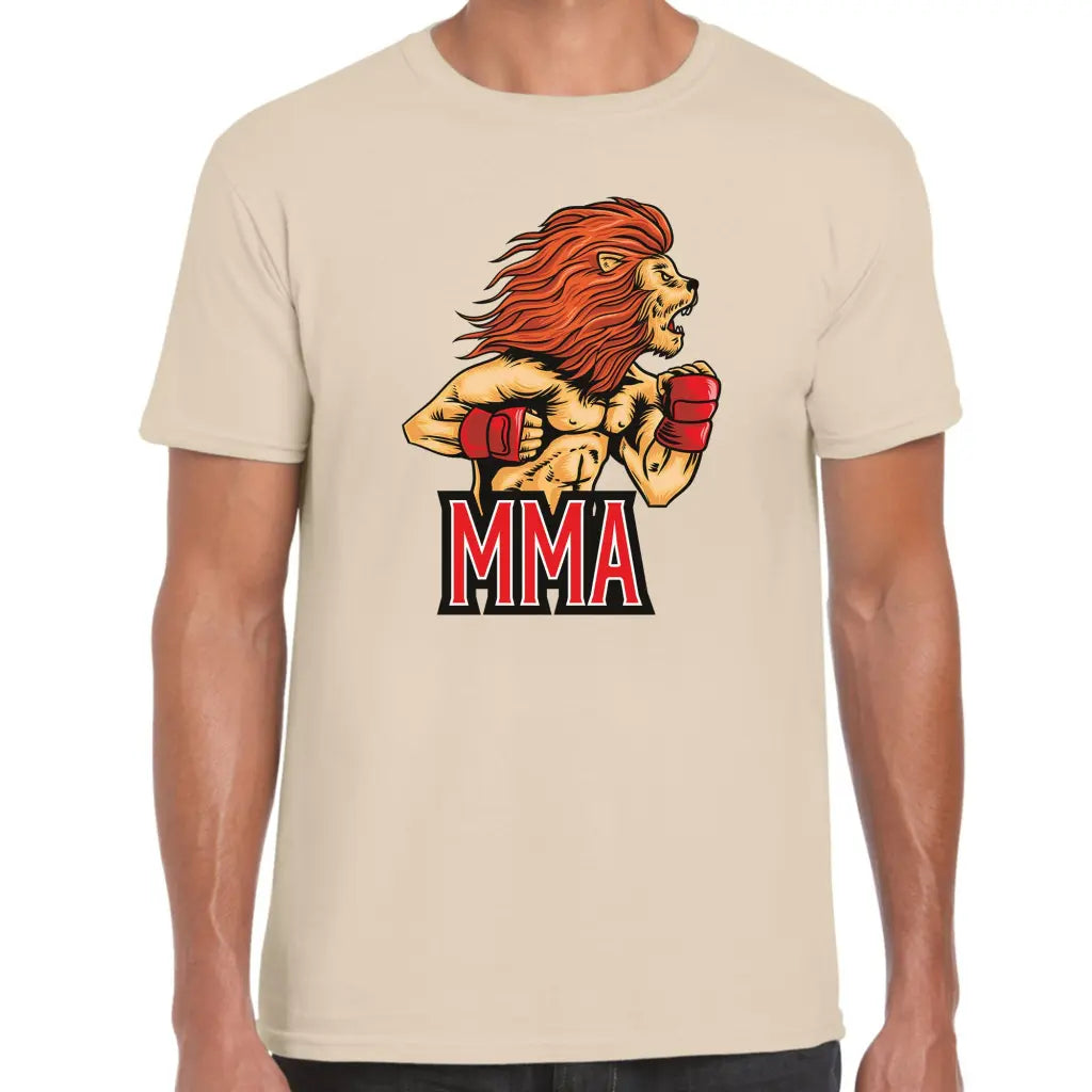 MMA Lion T-Shirt - Tshirtpark.com