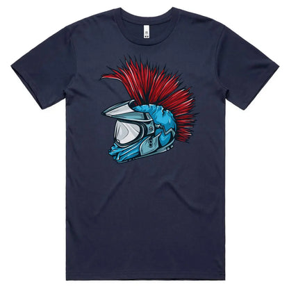 Mohawk Helmet T-Shirt - Tshirtpark.com