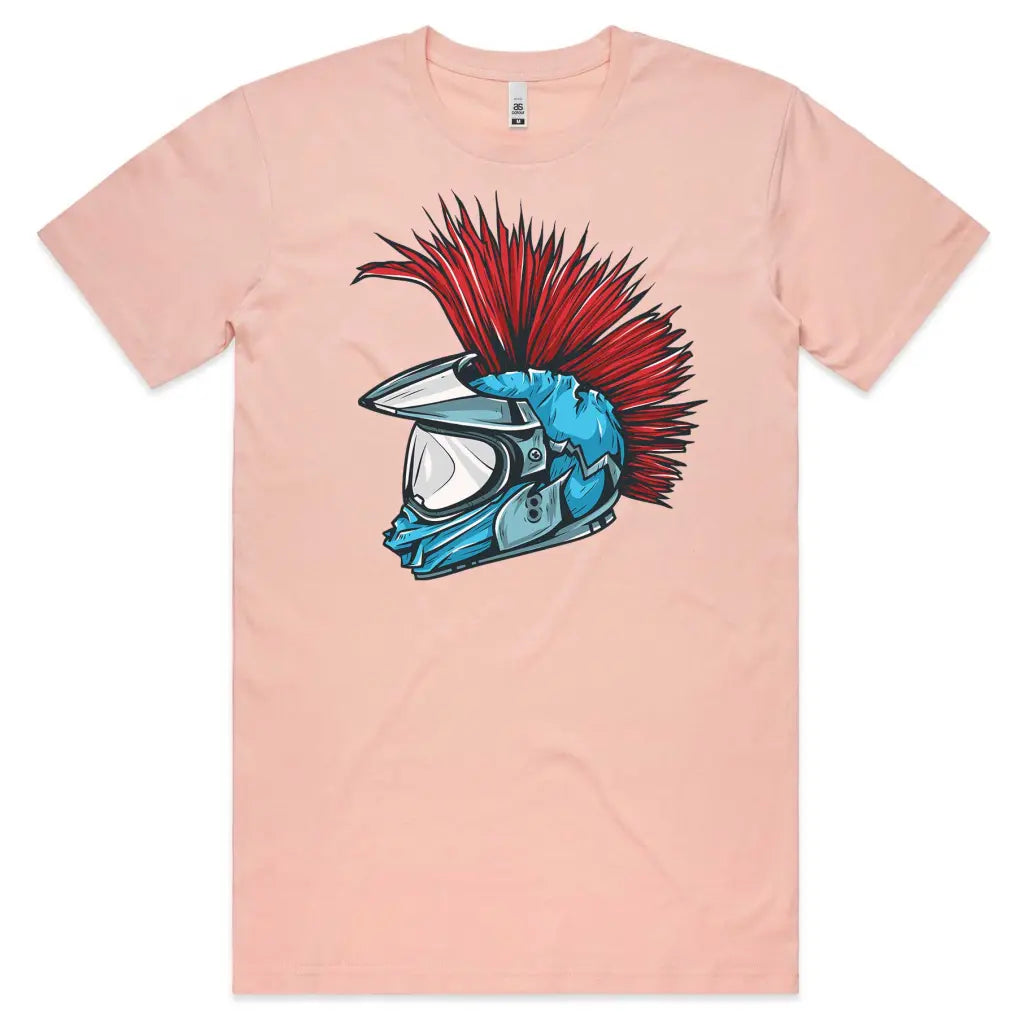 Mohawk Helmet T-Shirt - Tshirtpark.com