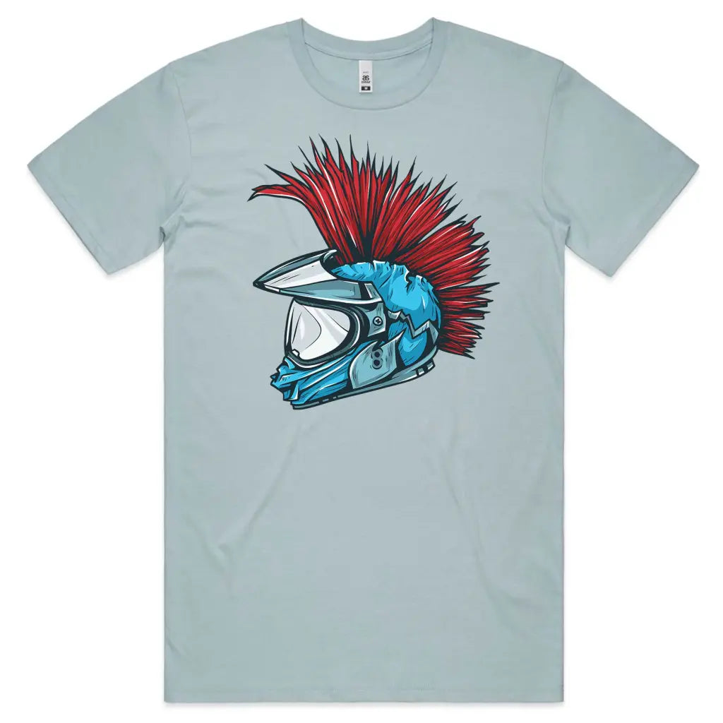 Mohawk Helmet T-Shirt - Tshirtpark.com