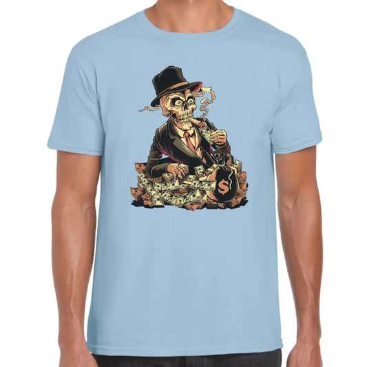 Money Man Skeleton T-Shirt - Tshirtpark.com