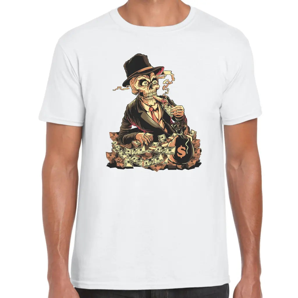 Money Man Skeleton T-Shirt - Tshirtpark.com