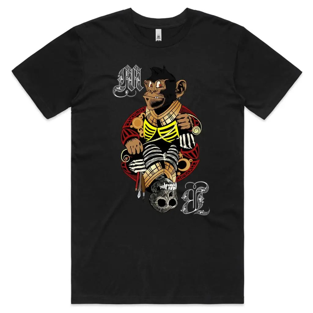 Monkey Card T-Shirt - Tshirtpark.com