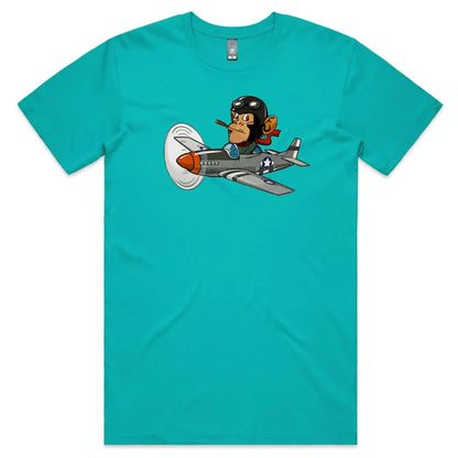 Monkey Plane T-Shirt - Tshirtpark.com