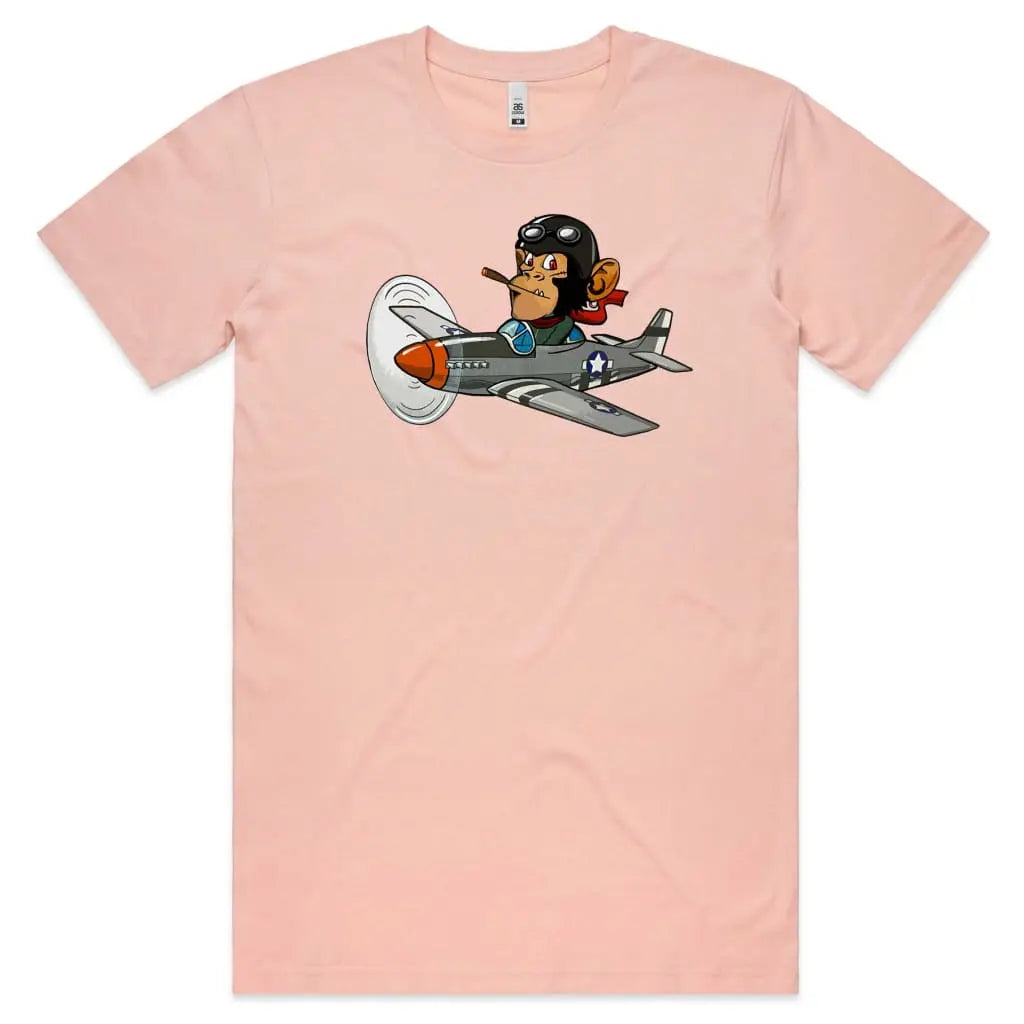 Monkey Plane T-Shirt - Tshirtpark.com