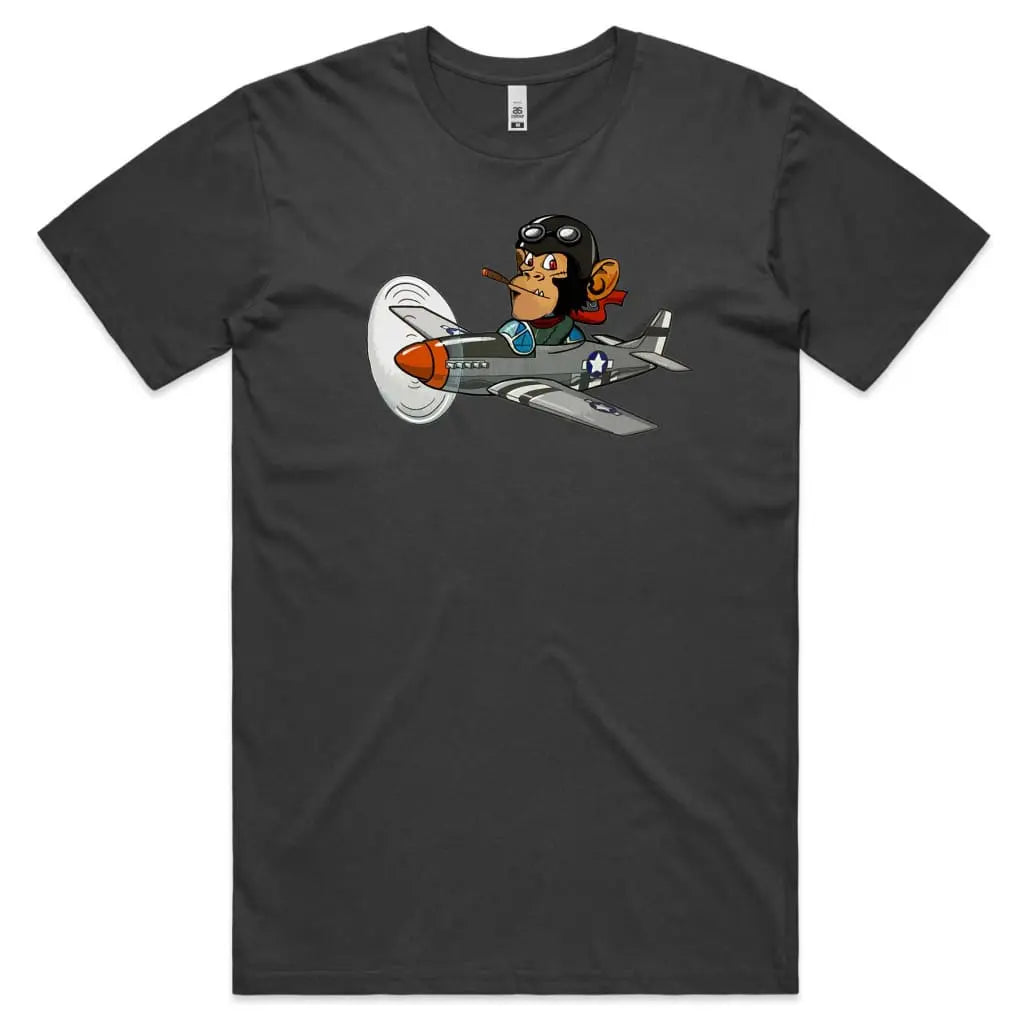 Monkey Plane T-Shirt - Tshirtpark.com