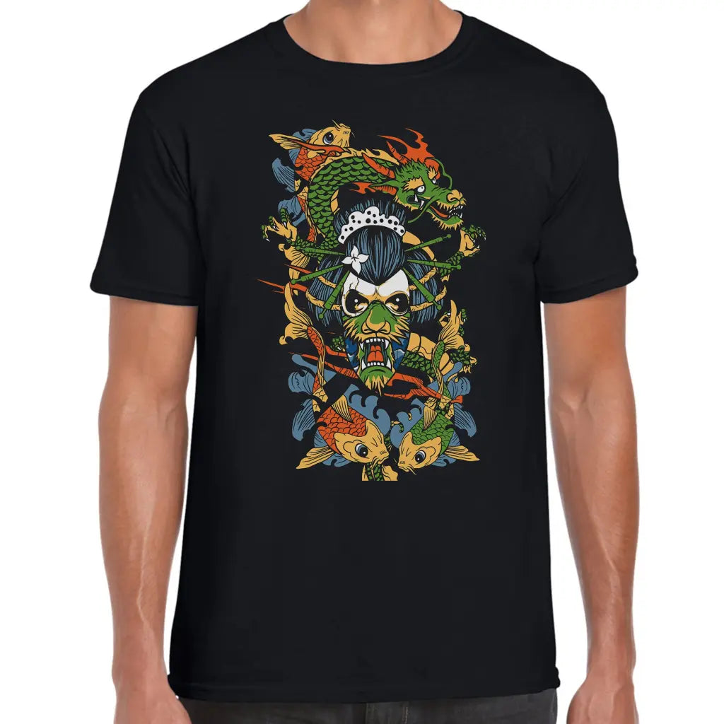 Monster Geisha T-Shirt - Tshirtpark.com