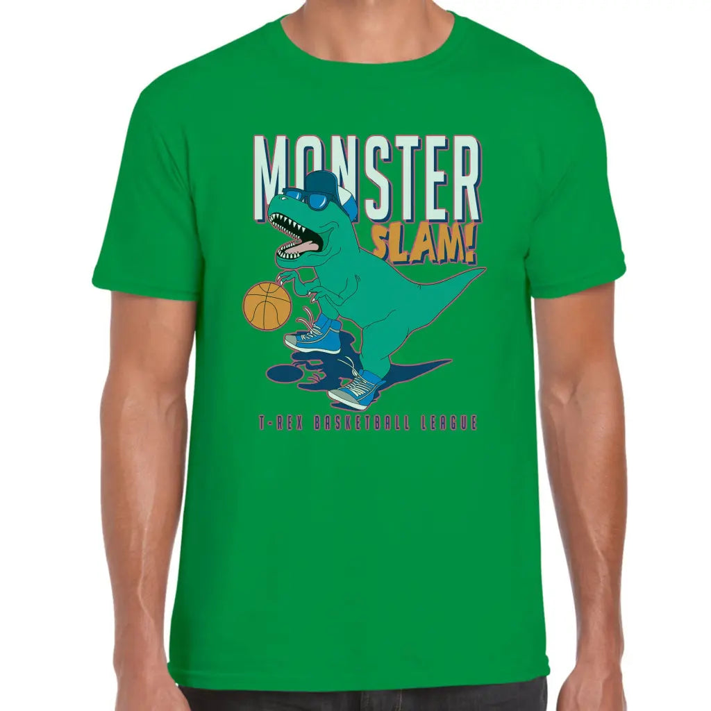 Monster Slam Dino T-Shirt - Tshirtpark.com