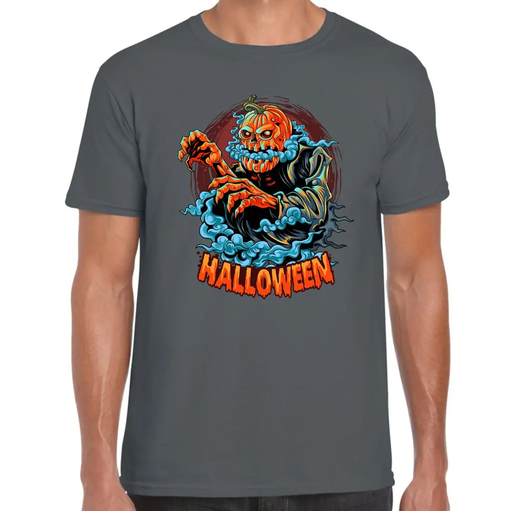 Monster Smoke Pumpkin T-Shirt - Tshirtpark.com