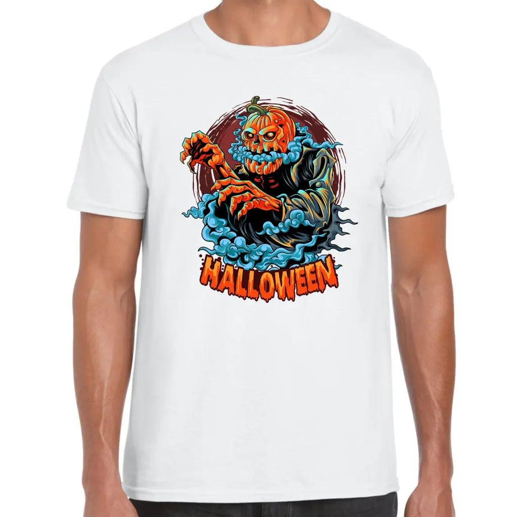 Monster Smoke Pumpkin T-Shirt - Tshirtpark.com