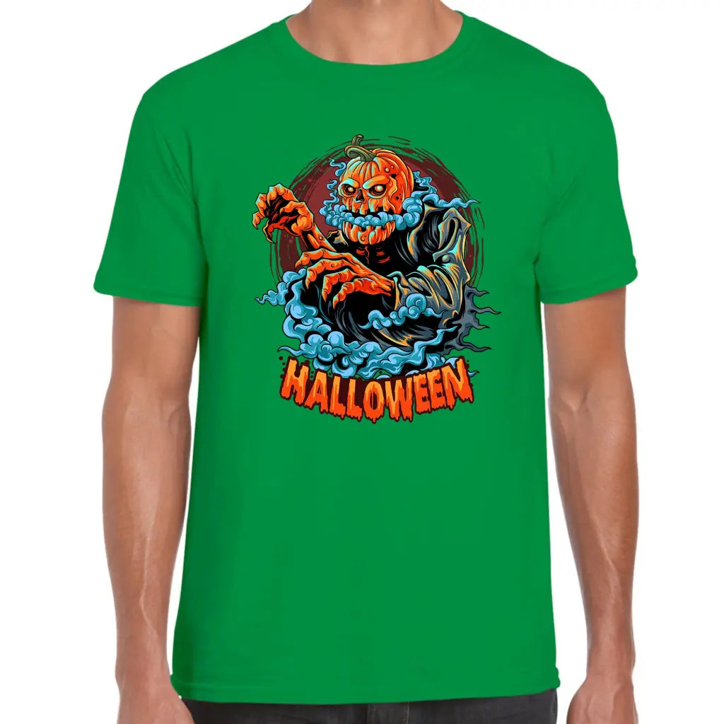 Monster Smoke Pumpkin T-Shirt - Tshirtpark.com