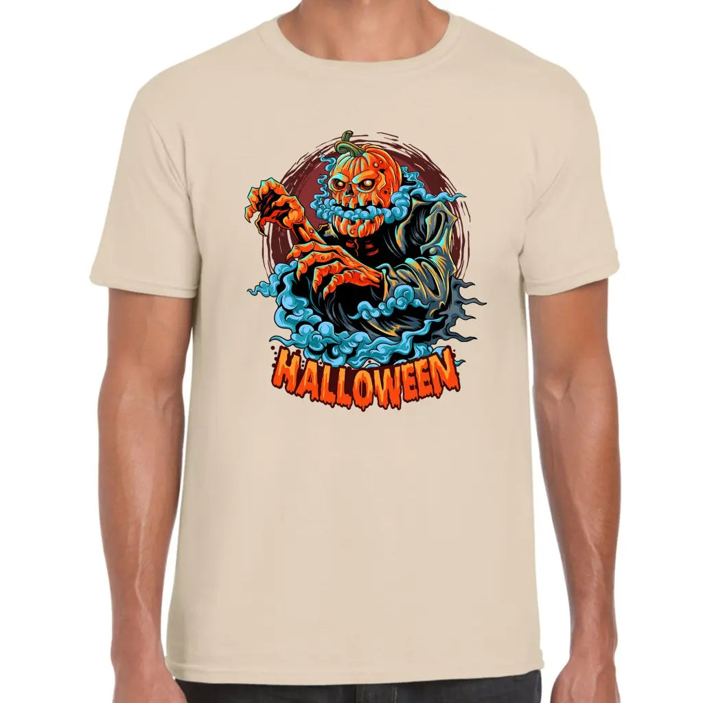 Monster Smoke Pumpkin T-Shirt - Tshirtpark.com