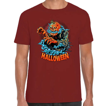 Monster Smoke Pumpkin T-Shirt - Tshirtpark.com