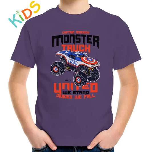 Monster Truck Kids T-shirt - Tshirtpark.com