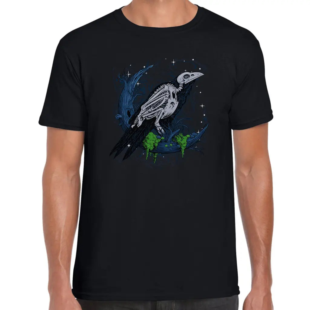 Moon Crow T-Shirt - Tshirtpark.com